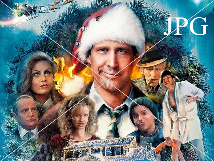 National Lampoon Christmas Vacation Jpg Digital Download Etsy