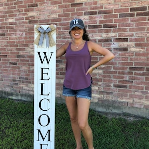 Farmhouse Shiplap Welcome Sign for Front Porch, Porch Sign, Front Porch Decor, Front Door Sign, Home Decor Farmhouse, Housewarming Gift
