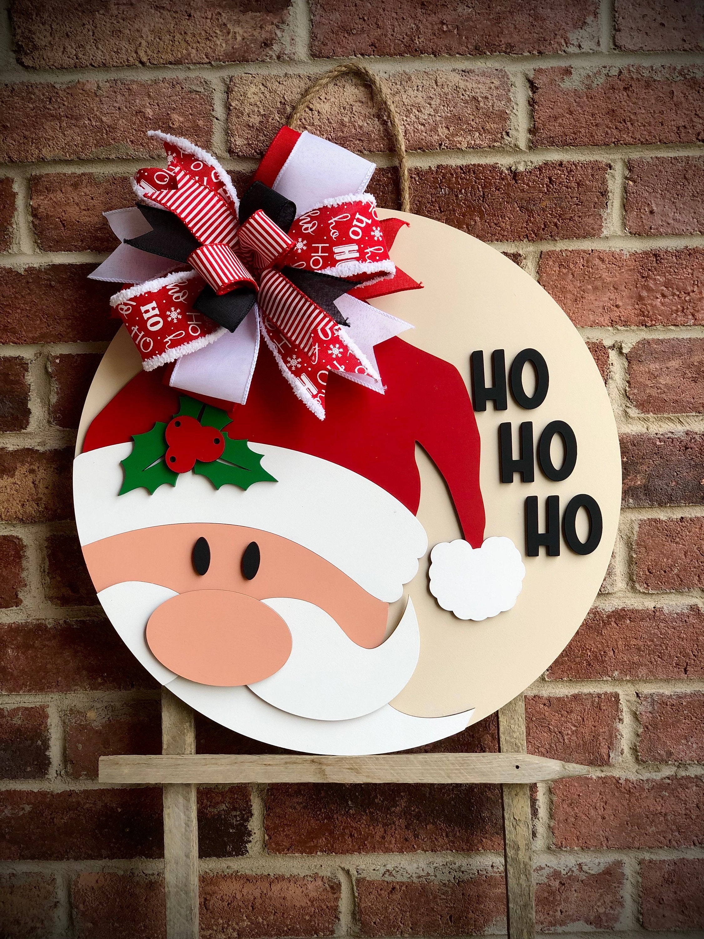 Stitch Christmas Door Hanger, Front Door Sign, Santa Door Hanger, Santa  Door Sign, Santa Door Decor, Lilo Stitch Christmas Door Hanger Sign,  Christmas Door Wreath, Christmas Door Decor, Christmas Door Hanger,  Christmas