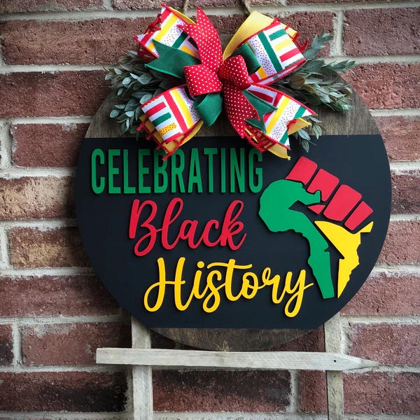 Black History Month Decor - Etsy