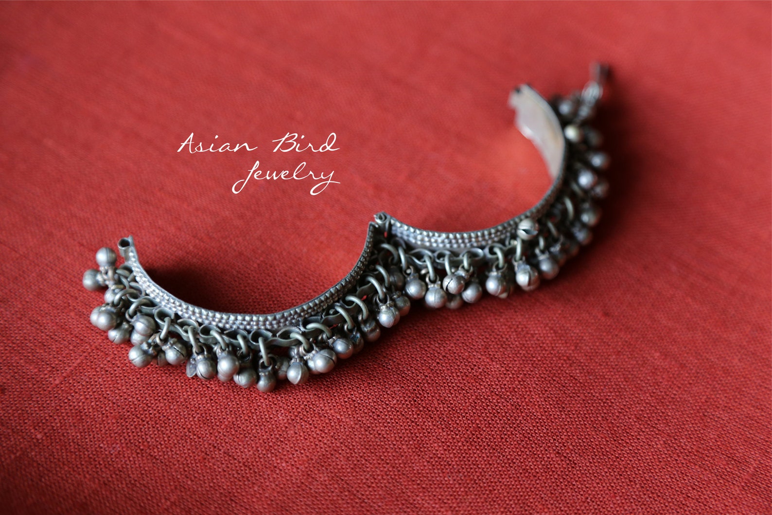 Old Pakistani Bracelet with Numerous Small Bells Metal Etsy