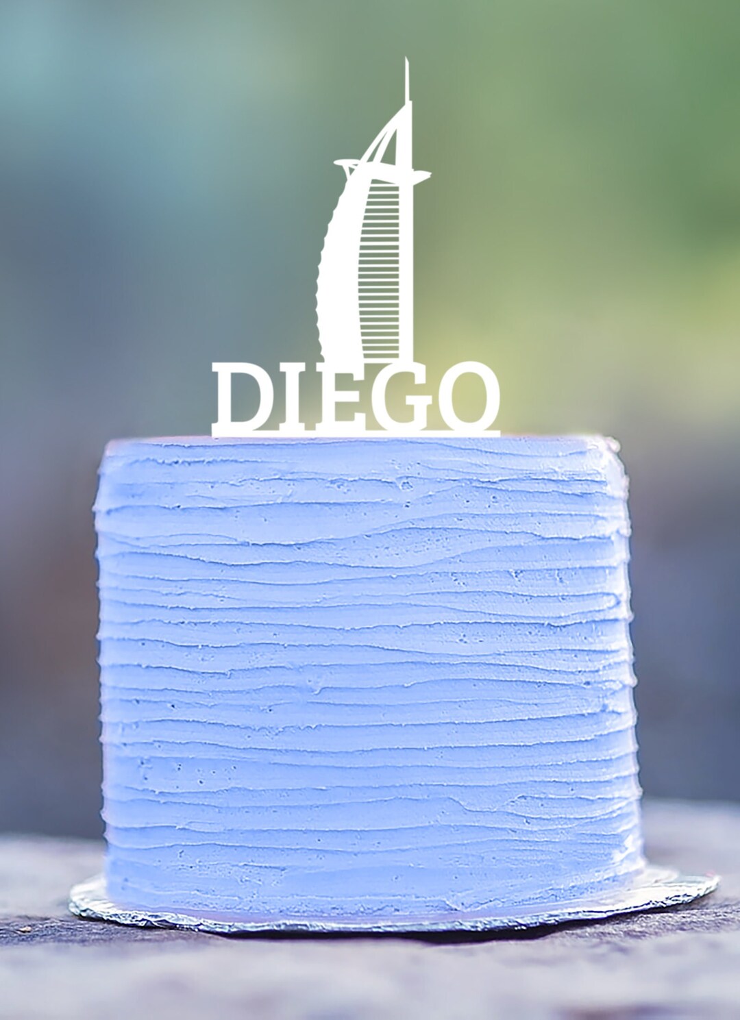 Burj Al Arab Cake Topper, Burj Al Arab Cake Decoration, Burj Al Arab