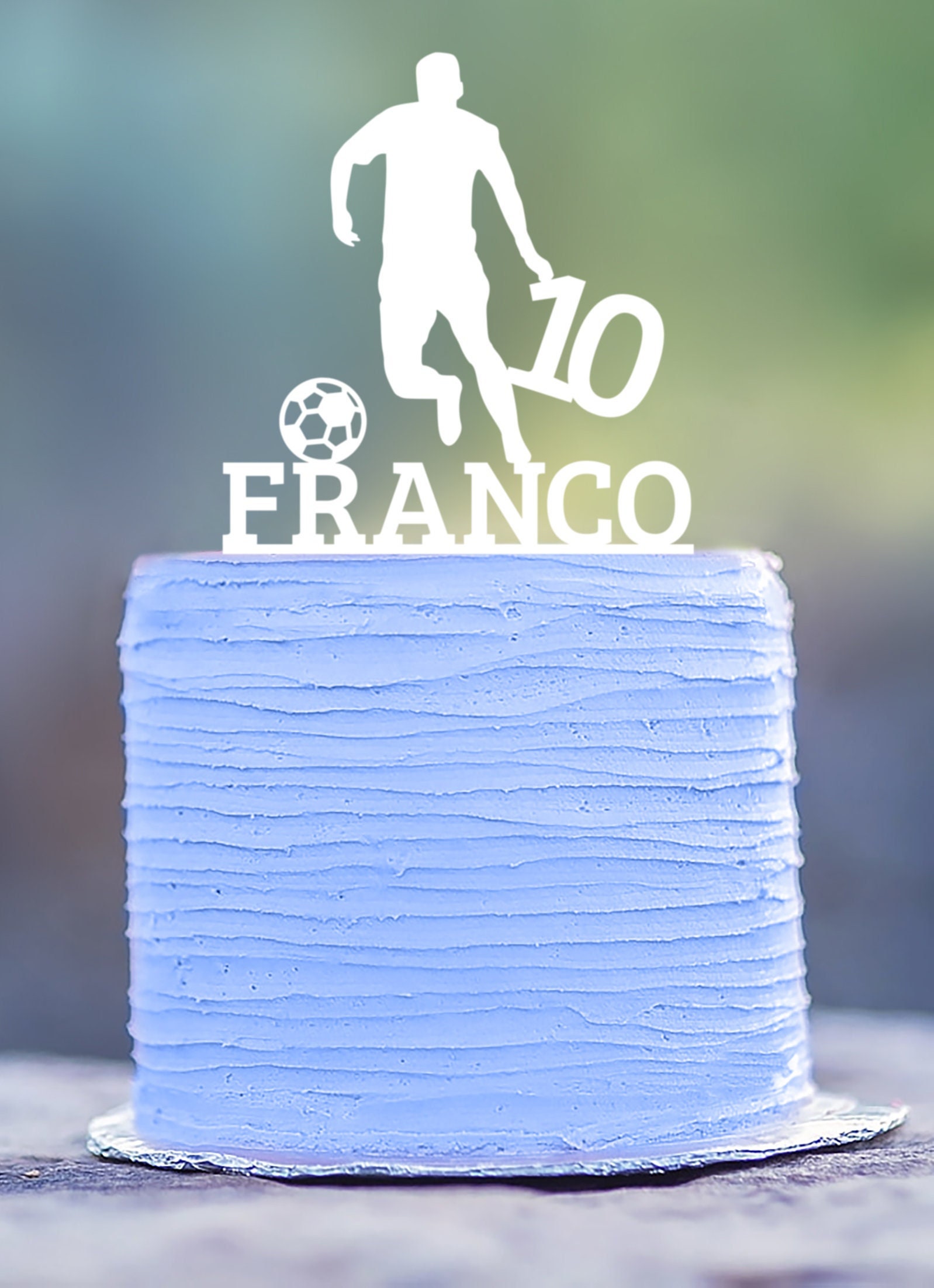 16 Decorazioni Torta Compleanno Calcio - Cake Topper E Cupcake Topper | Per Feste A Tema Sportivo - Foto 3