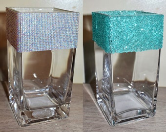 Bling Flower Vase Etsy