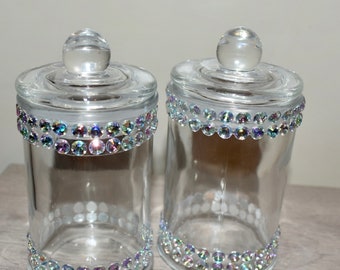 Vanity Jars Etsy