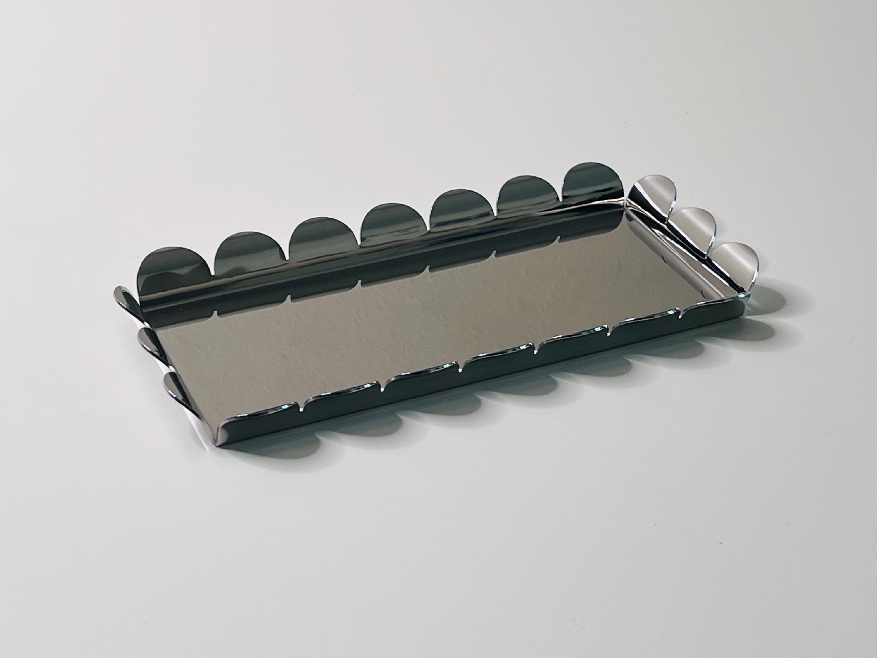 Alessi Recinto Piccolo トレイ 22,5 x 11 x 1,8 cm - Mendini