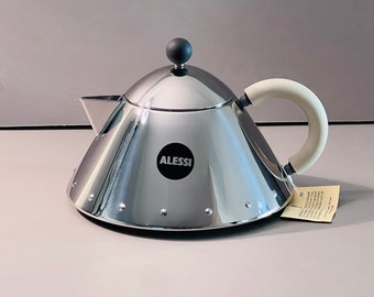 ALESSI | Graves Teapot Cream - Michael Graves