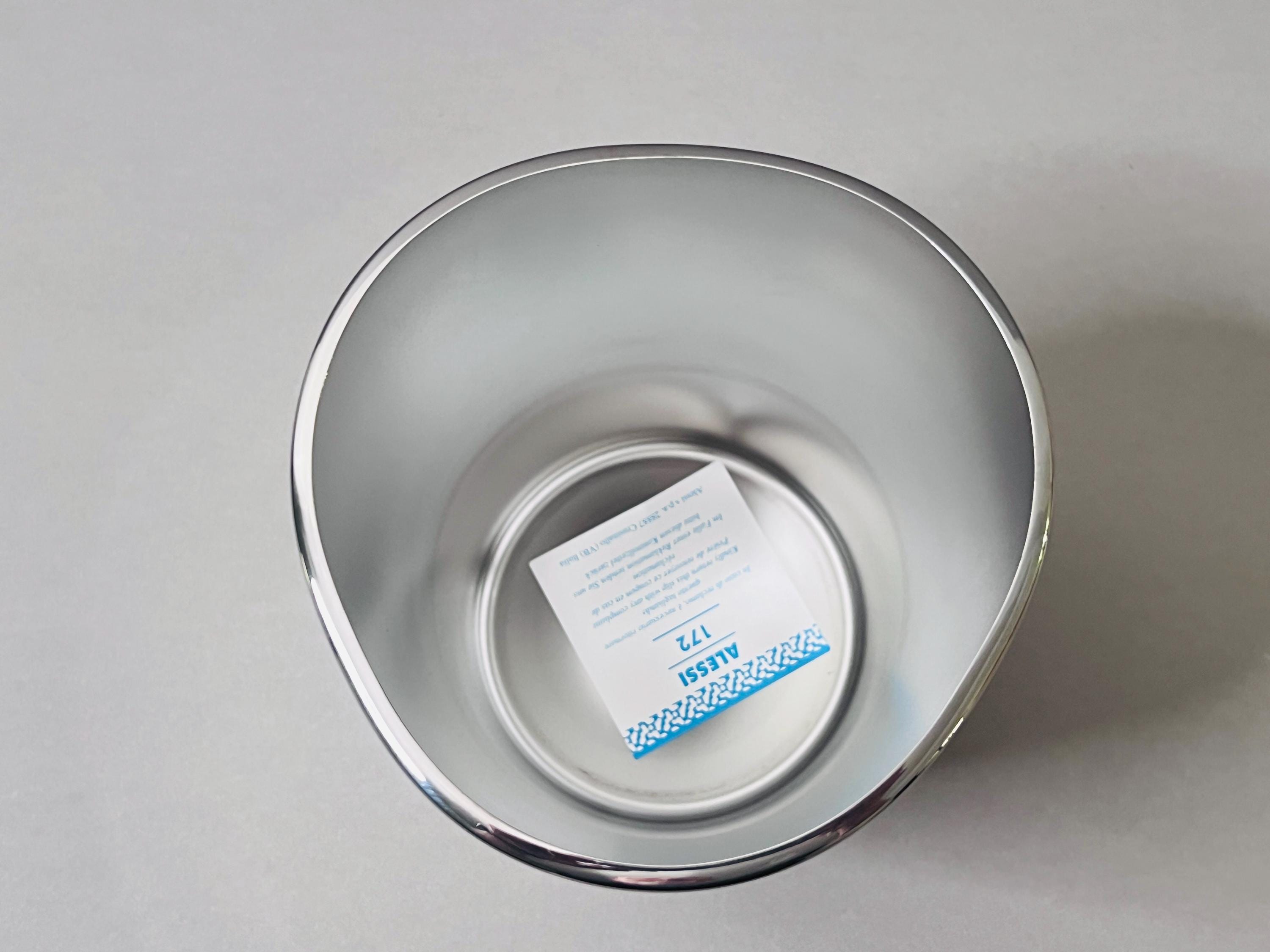 ステンレスアイスバケットALESSI JASPER MORRISON Alessi Jasper Morrison Ice Bucket