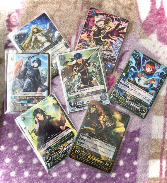 10 Assorted Fire Emblem Cipher Trading Cards Etsy