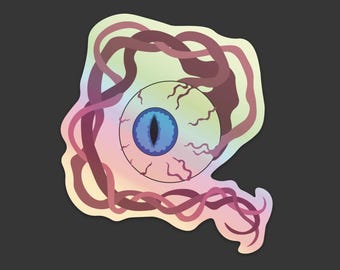 Sticker Oeil à bientôt
