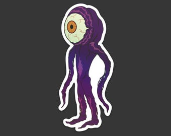 Sticker oeil homme