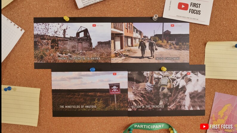 Postcards of the frontline in Eastern Ukraine. Every purchase image 0