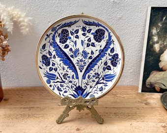 Handmade Decorative Ceramic Wall Plate - Rhodes - Greek - Boho - Mediterranean - Lindos Keramik Greece