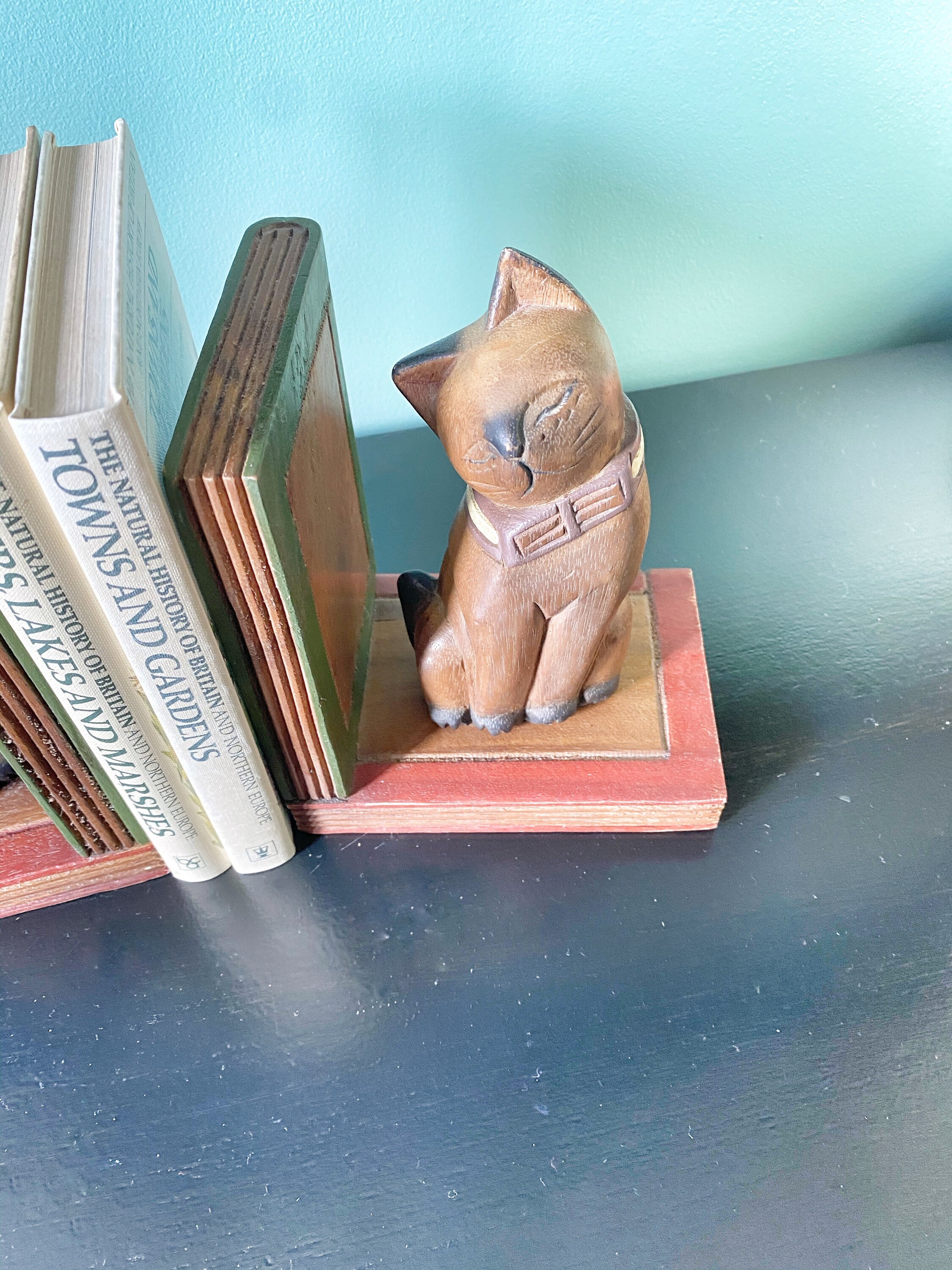 cat bookends paint your own cat bookends paint your own