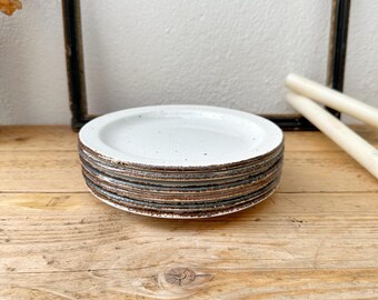 Midwinter Stonehenge Creation - 18cm Individual Vintage Side Plate - 7” Stafforshire Ironstone Single Replacement