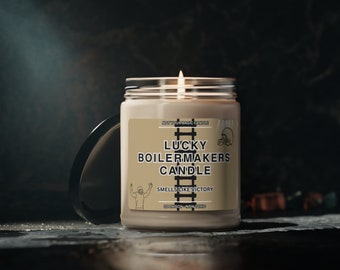 Smells Like A Boilermakers Win Purdues Lucky Game Day Candle Boilermaker Fan Gift Purdue Gifts Game Day Candles Sport Candles Football gifts