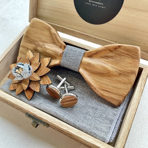 wooden bow tie etsy