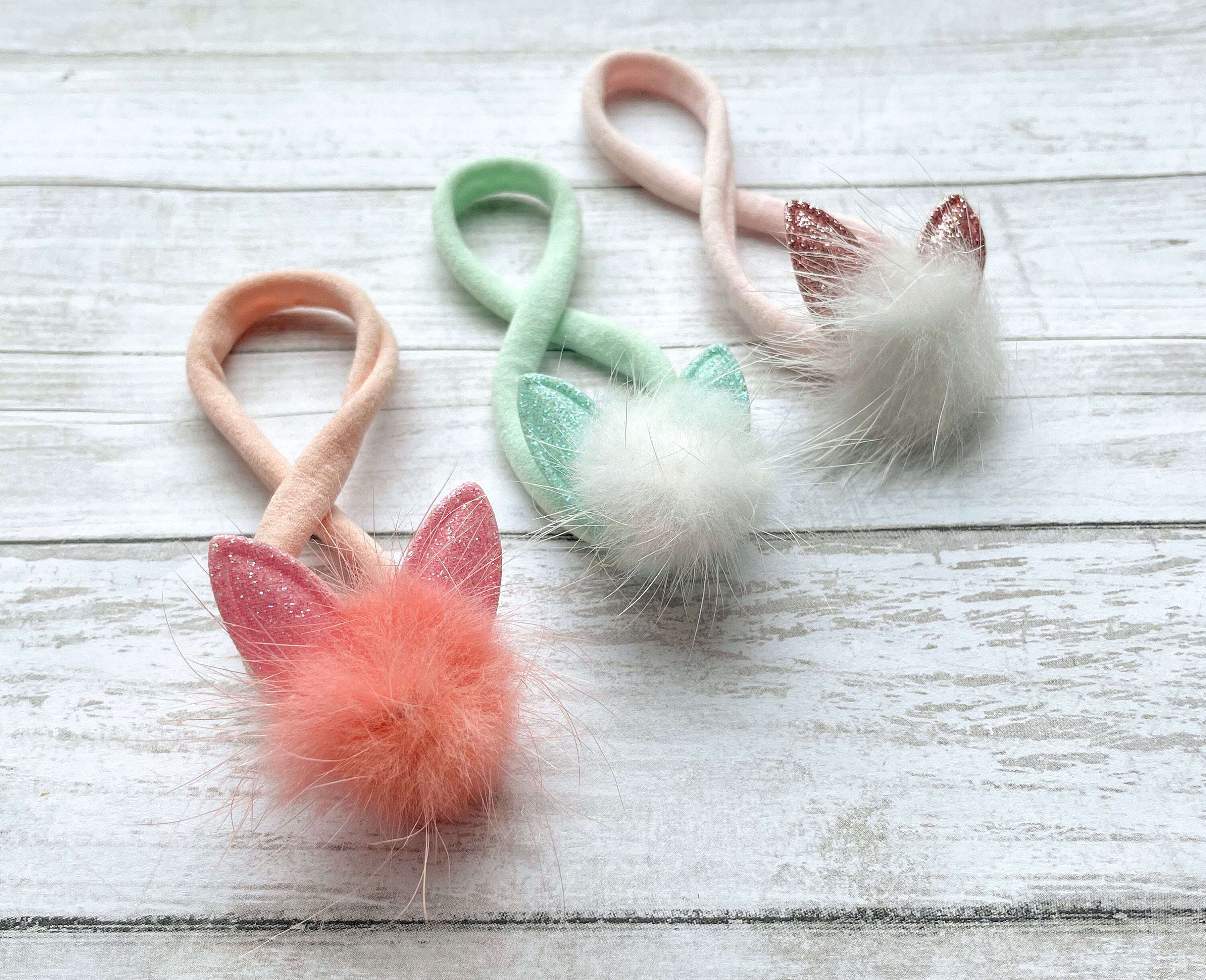 Bunny Ears Headband, Bunny Headband, Easter Baby Headband