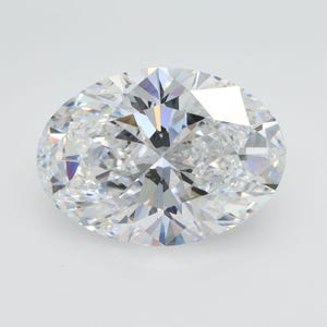 Certified Diamond VVS1 White Moissanite Oval Cut Stone, Size 6*4 mm to 10*12 mm D Color Moissanite Oval Cut Moissanite Loose Gemstone