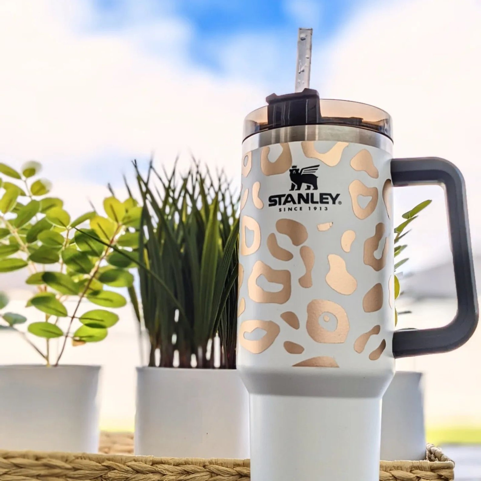 Cheetah Print Premium Vinyl Wrap for Stanley 40 Oz Tumbler Etsy UK