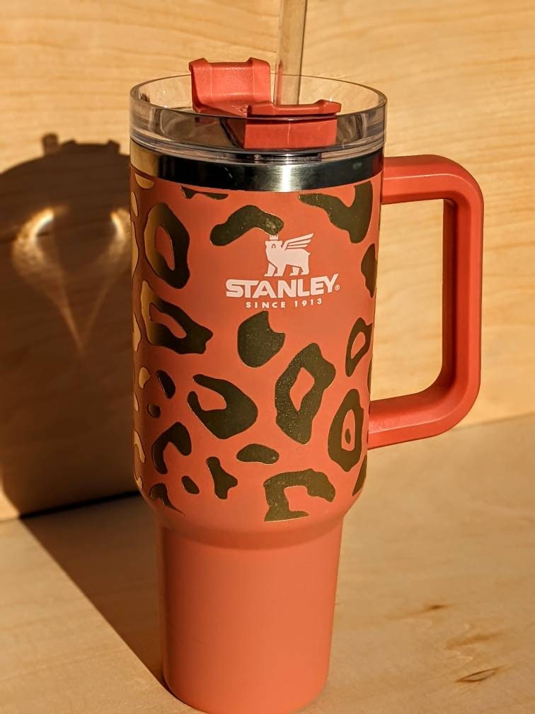 Cheetah Print Premium Vinyl for Stanley 40 Oz Tumbler Cheetah