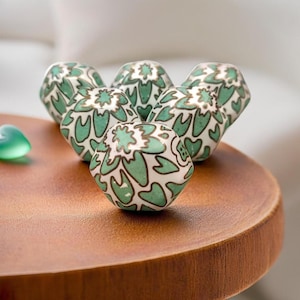 Premium Cabinet Knobs and Pulls Green Decorative Ceramic Drawer Pull, Ceramic Drawer Knobs, Decorative Knobs and Pulls, Unique Ceramic Knob