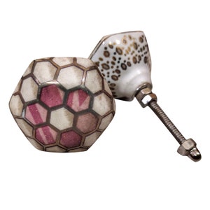 Decorative Ceramic Drawer Pull, Ceramic Drawer Knobs, Decorative Knobs and Pulls, Unique Ceramic Knob