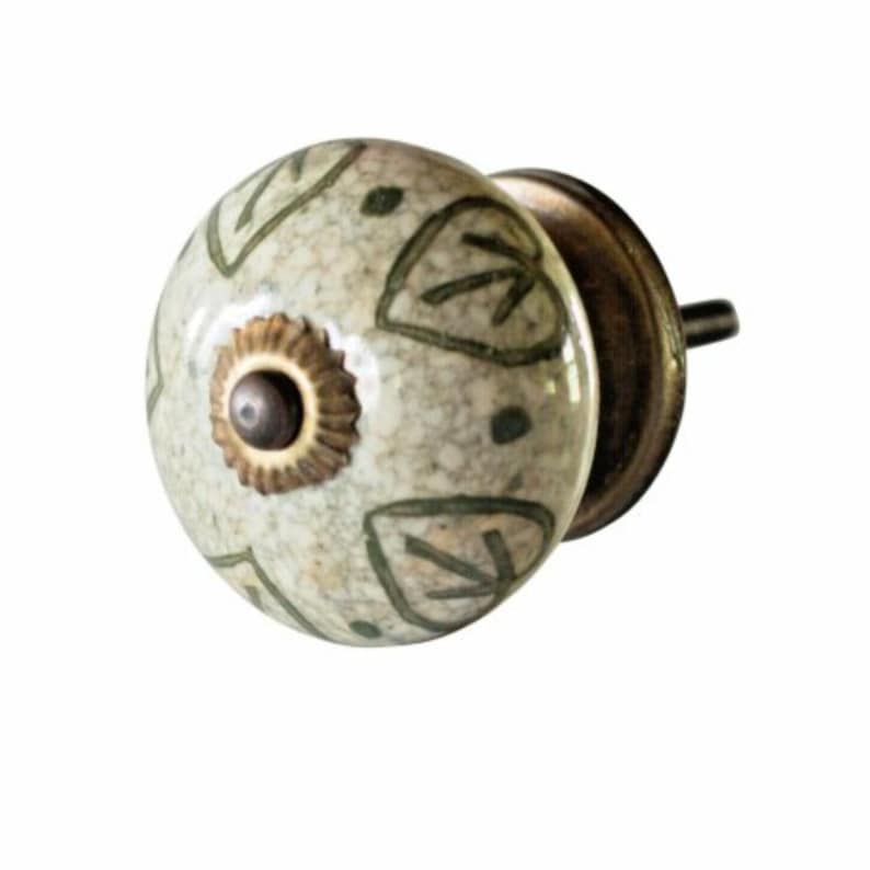 door knobs, cabinet knobs, upcycling, furniture decor, green, draw pulls, home improvement, door handles, cupboard doors, home decor, diy, ceramic knobs, patterned