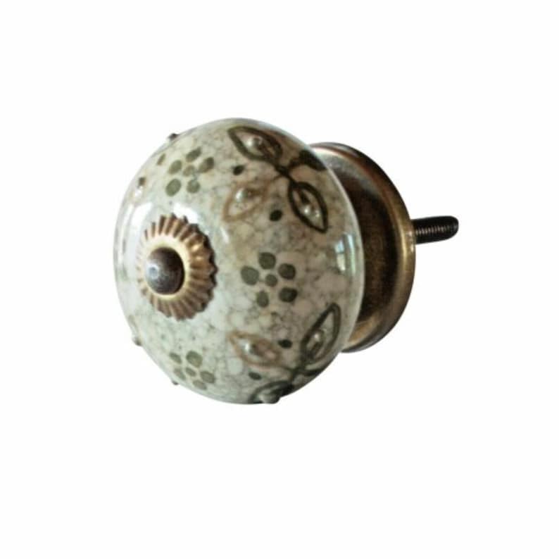 door knobs, cabinet knobs, upcycling, furniture decor, green, draw pulls, home improvement, door handles, cupboard doors, home decor, diy, ceramic knobs, patterned