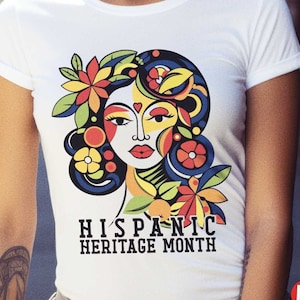 Hispanic Heritage Month T-shirt, Latinx pride shirt, Hispanic festival apparel, Men, Women, Kids Unisex T-Shirt
