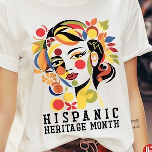 Hispanic Heritage Month T-shirt, Latinx pride shirt, Hispanic festival apparel, Men, Women, Kids Unisex T-Shirt