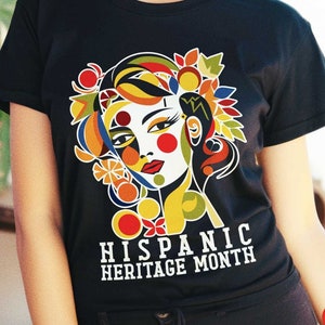 Hispanic Heritage Month T-shirt, Latinx pride shirt, Hispanic festival apparel, Men, Women, Kids Unisex T-Shirt
