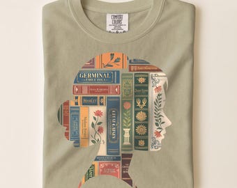 Women of Literature Shirt – Classic Book Lover Tee | Comfort Colors®