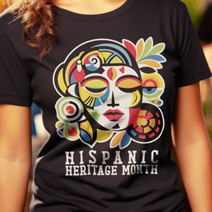 Hispanic Heritage Month T-shirt, Latinx pride shirt, Hispanic festival apparel, Men, Women, Kids Unisex T-Shirt