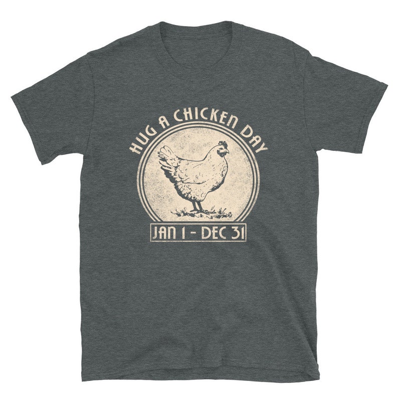 Hug A Chicken Day Chicken Lover T-shirt - Etsy