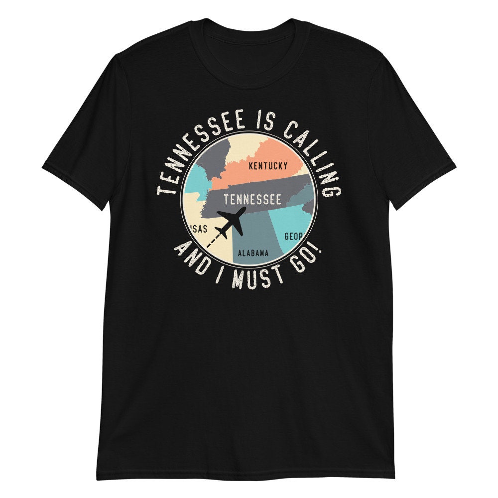 Tennessee Lover Retro T-shirt Tennessee is Calling and I Must - Etsy UK