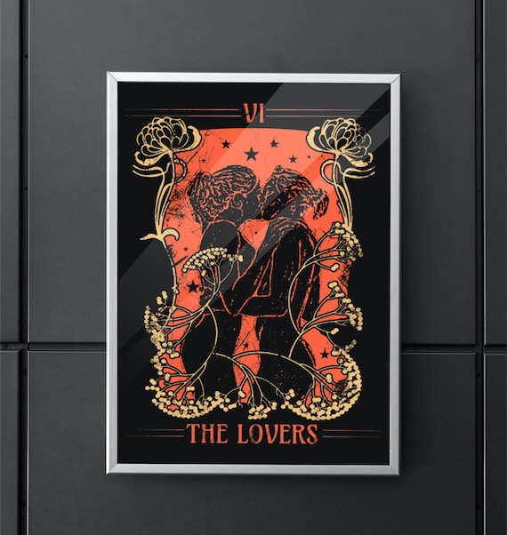 The Lovers, Tarot Card | Poster