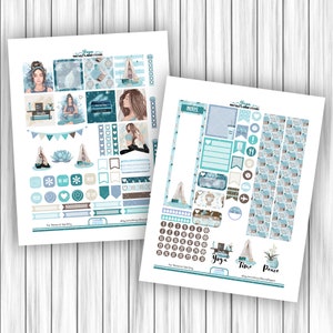 PRINTABLE Yoga Weekly Kit Erin Condren Horizontal Planner - Etsy