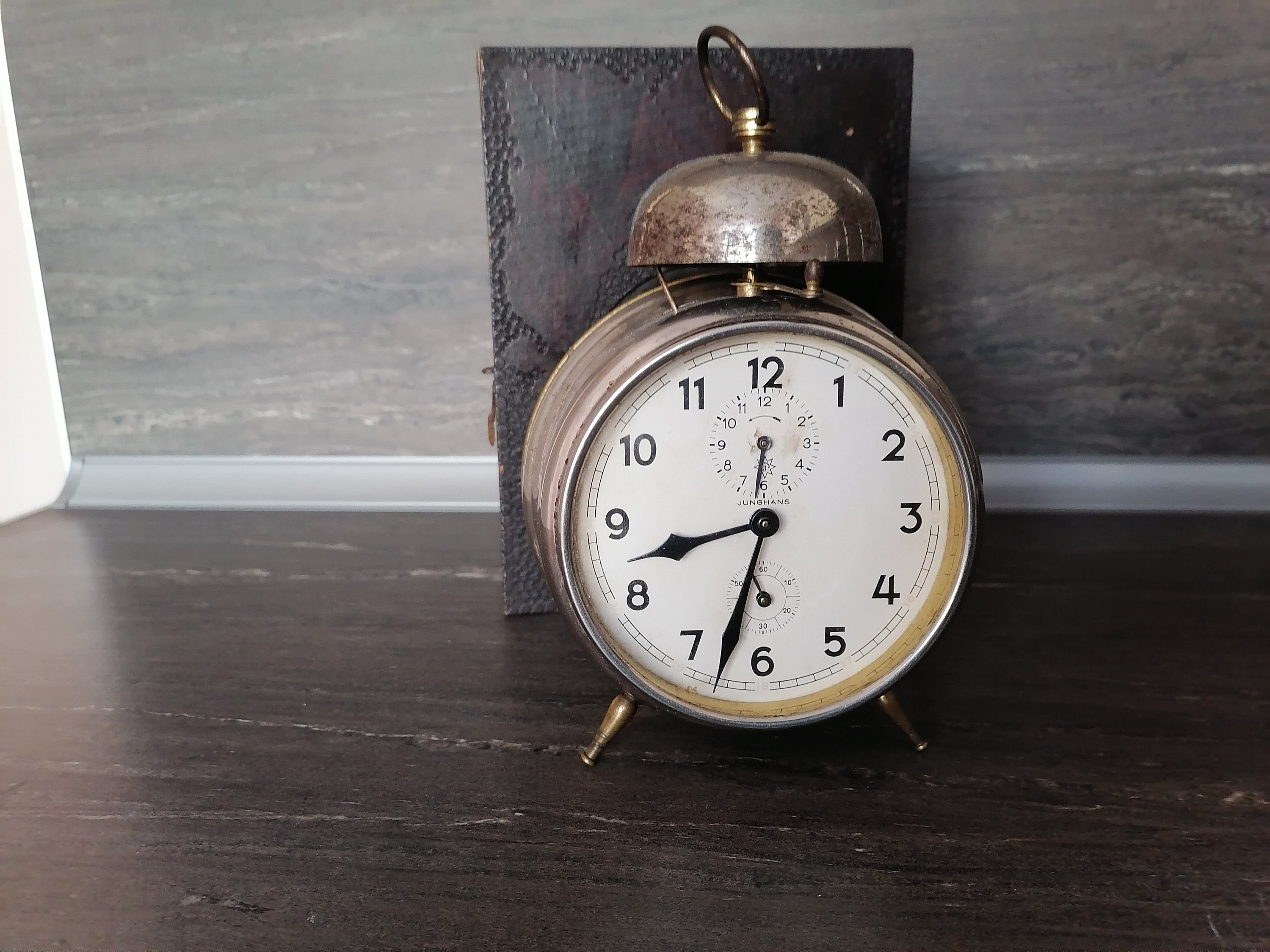 Junghans 1938s Alarm Clock, Mechanical Desk Clock, German Made - Etsy