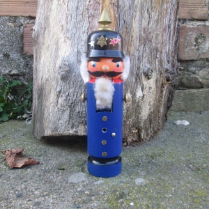 Christmas nutcracker, Wooden nutcracker, Hand painted nutcracker, Vintage nutcracker, German traditional nutcracker, Christmas decoration
