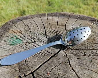 Tea strainer spoon, Tea infuser, Loose Leaf Tea,  Mesh Infuser, Tea strainer, Metal tea infuser,  Tea party accessory, Loose tea infuser