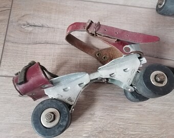 当時物 1950～60年代 フランキー ローラースケート 完動品 MADE IN