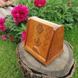 Scatola per sigarette in legno, Scatola per sigarette vintage, Portasigarette in legno, Porta sigarette, Idea regalo, Accessorio per fumatori, Porta sigarette fatto a mano