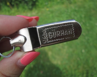 Collar de silbato de metal vintage, silbato de policía para entrenadores