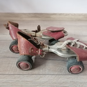 Vintage roller-skates, Kids skates, Metal roller skates, Roller skates, Old skates on wheels, Adjustable Skates, Оutdoor entertainment