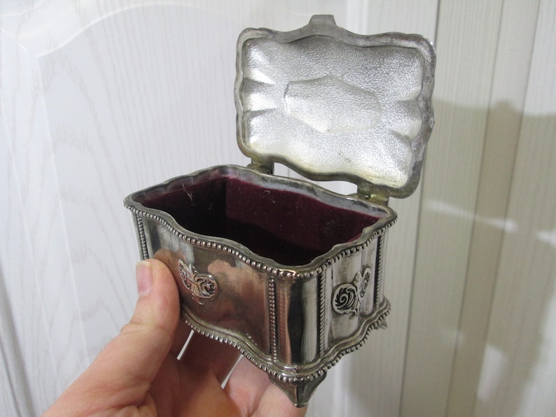Metal Jewellery Box, Vintage Jewellery Box, Metal Jewelry, Тreasure Box