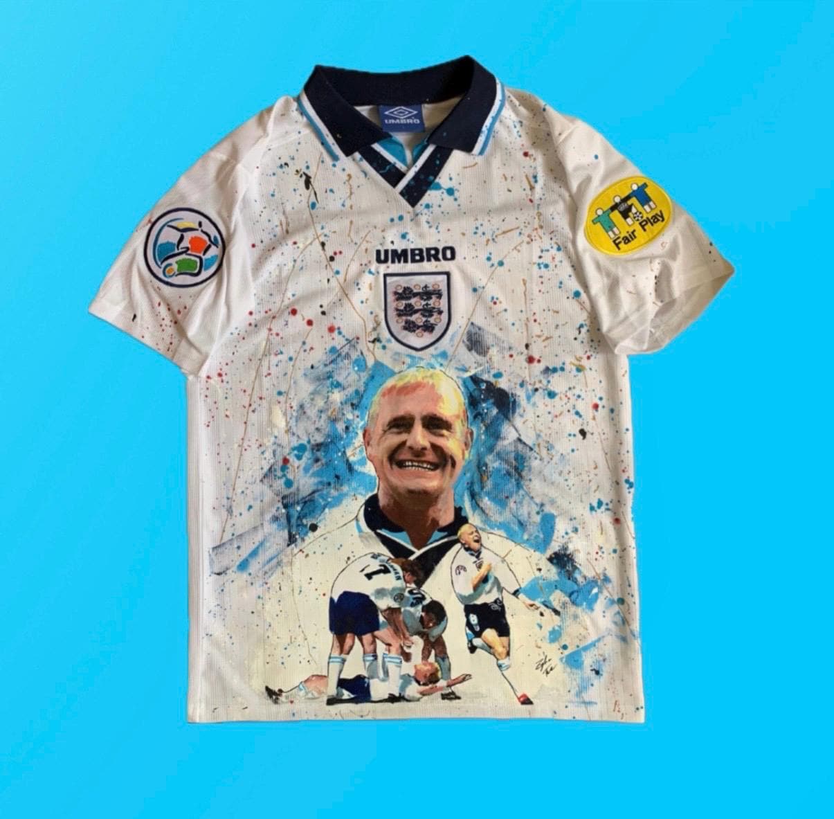 England Euro 96 Jersey - Etsy UK