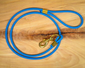 Waterproof BioThane® Dog Lead/Leash (Dog Training) with Solid Brass Hardware