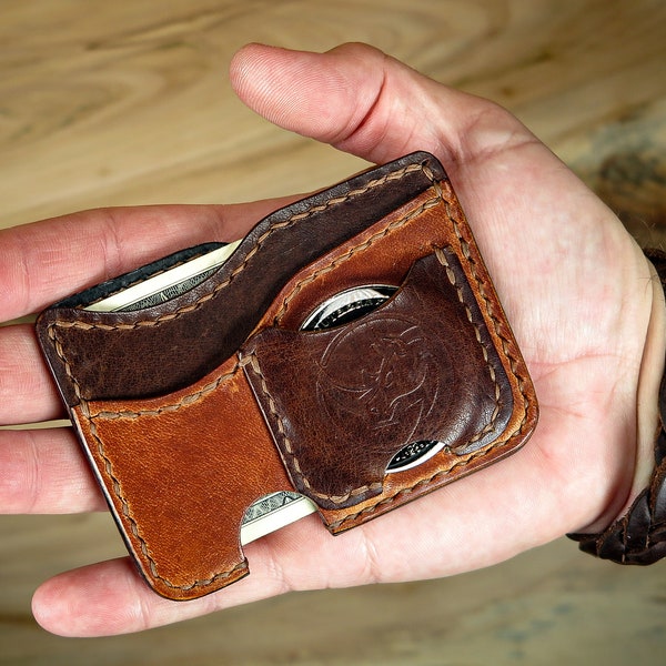 RFID Shield Front Pocket Wallet with Challenge Coin Holder