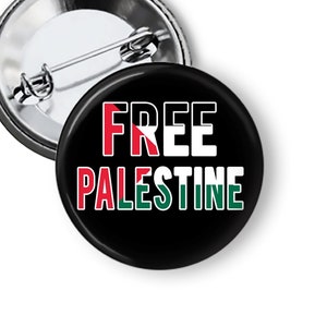 Free Palestine Pins Palestine Flag Pins Buttons Badges Magnets B319